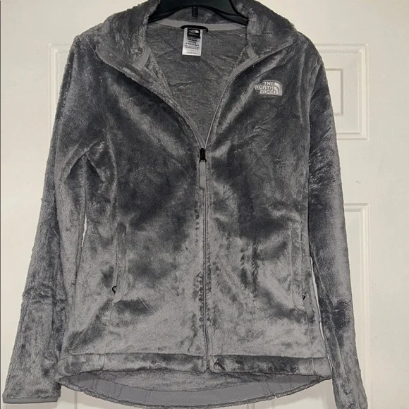 The North Face Osito Light Grey Fleece Jacket - Picture 1 of 6
